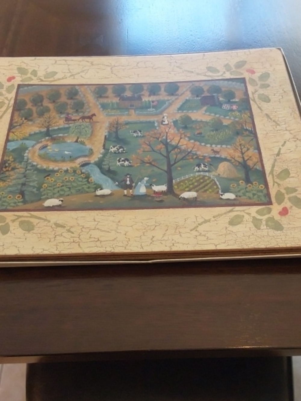 Pimpernel Set Of 4 Placemats With Cork Backing